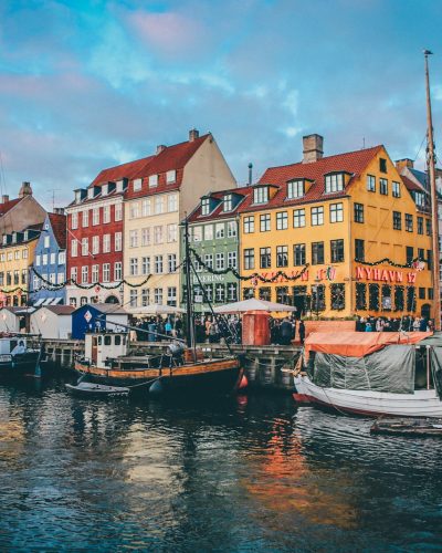 two gray and black boats near dock