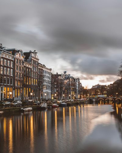 structures near body of water